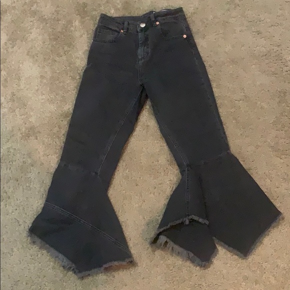 Denim - Flare black denim!